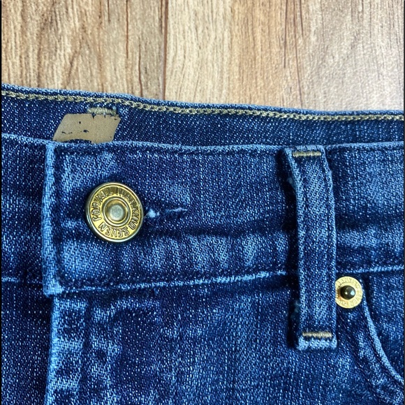 7 For All Mankind Denim Mini Skirt Size 28 - Picture 3 of 9